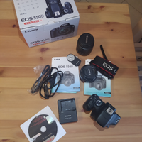 Canon EOS 550 D + obiettivi 18-55 e 50 f/1.8