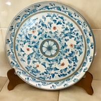 Piatto ceramica Caltagirone 'R Varsallona' vintage