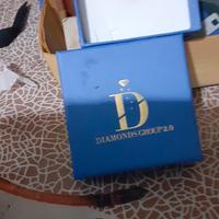 anello certificato con smeraldo e diamanti 