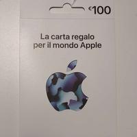 Gift Card Apple da 100 euro