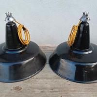 Lampade industriali vintage 