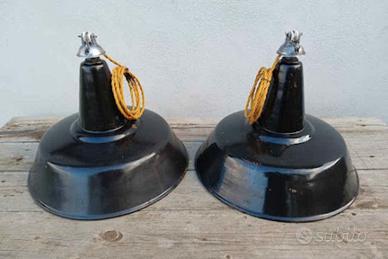 Lampade industriali vintage 