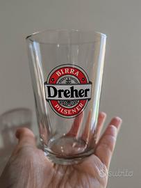 BICCHIERI DA BIRRA VINTAGE DREHER