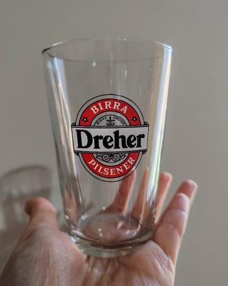 BICCHIERI DA BIRRA VINTAGE DREHER