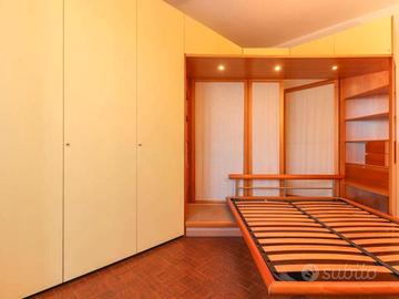 CAMERA DA LETTO MATRIMONIALE CABINA CON SCRIVANIA