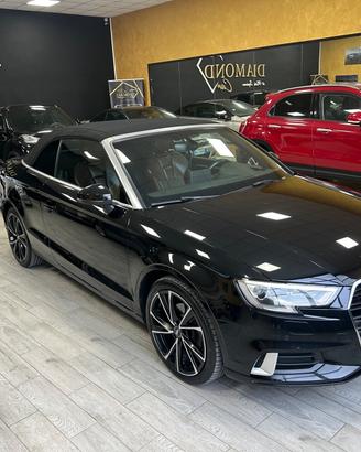 AUDI A3 CABRIO 1.6 Tdi 110 cv “NAVI/PELLE/18”-2016
