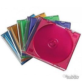 Custodie CD / DVD nuove ed usate 50pz