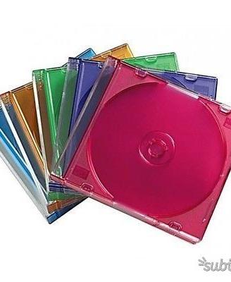 Custodie CD / DVD nuove ed usate 50pz