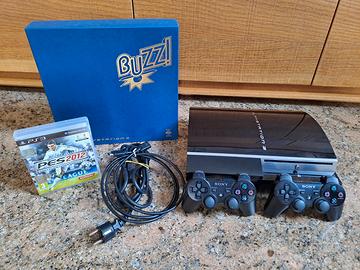 Console PS3 + 2 Joystick + 2 giochi