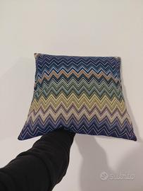 cuscino tessuto Gobelin stile Missoni 40x40
