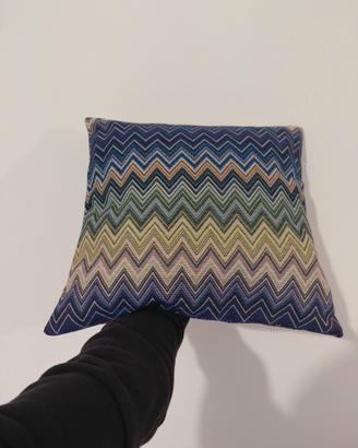 cuscino tessuto Gobelin stile Missoni 40x40