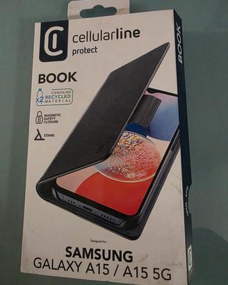 Custodia  Book Cellularline  per Galaxy A15/A15 5G