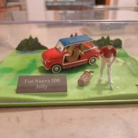 Diorama  Fiat 500  Jolly
