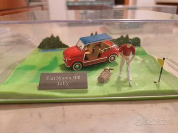 Diorama  Fiat 500  Jolly