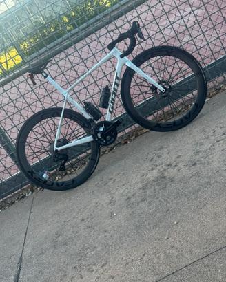 Telaio bici da corsa giant tcr opal white