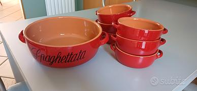 spaghettiera terracotta