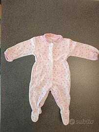 tutina neonata 3-6 mesi