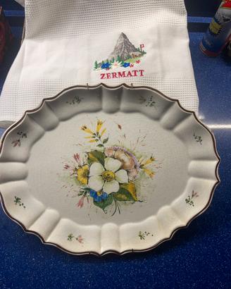 Piatto Ceramica Dipinto a mano in Italia