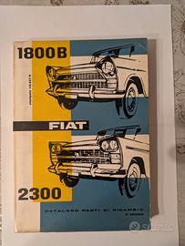 Catalogo Originale FIAT 1800B 2300 Parti di Ricamb