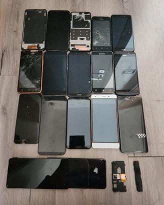 Mega lotto di lavoro telefoni smartphone per parti