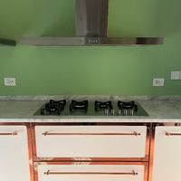 Cucina lussuosa in acciaio inox Made in Italy