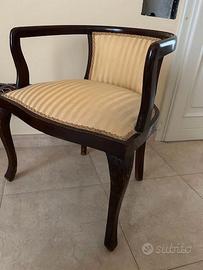 poltroncina a pozzetto