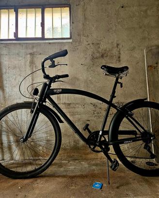 Bici Cruiser Cafe Racer 26" Nera