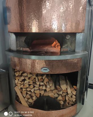 forno pizza Ambrogi 180 cm a legna