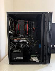 PC GAMING+MOUSE TASTIERA MONITOR