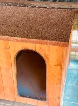 Cuccia esterna con riscaldamento luxury taglia gra