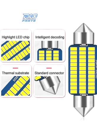 LAMPADINA LED CANBUS C10W FESTOON 36MM 30 LEDS