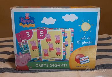 Carte giganti Peppa Pig - Lisciani giochi