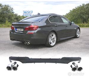 DIFFUSORE BMW F10 F11 LOOK M PERFORMANCE + TERMINA