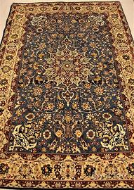 Tappeto Persiano Isfahan 157x101 LANA KORK SU SETA