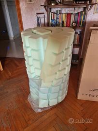 Materasso antidecubito in poliuretano espanso