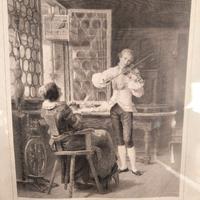 Quadro  stampa antico molto bello