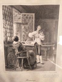 Quadro  stampa antico molto bello