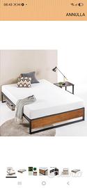 Letto francesino telaio