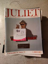 28 Riviste d'arte contemporanea Juliet