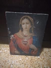QUADRO  SACRO CUORE DI MARIA 