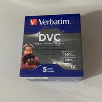 Cassette DAT, VHS, MiniDV, DVCAM e Betacam