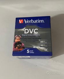 Cassette DAT, VHS, MiniDV, DVCAM e Betacam