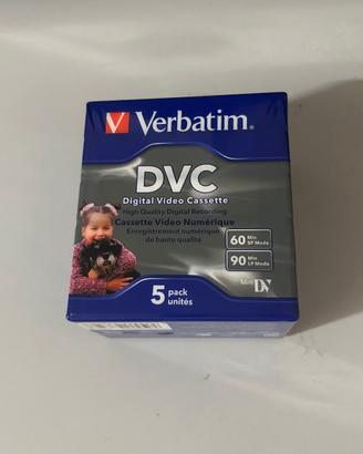 Cassette DAT, VHS, MiniDV, DVCAM e Betacam