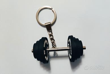 Stiloso Portachiavi a Tema Palestra / Fitness