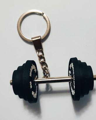 Stiloso Portachiavi a Tema Palestra / Fitness