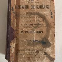 Antico Dizionario Enciclopedico P. Petrocchi 1894