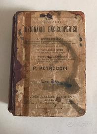 Antico Dizionario Enciclopedico P. Petrocchi 1894