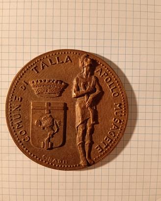 medaglia commemorativa in bronzo 