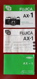 Istruzioni macchina foto FUJICA AX-1 Vintage