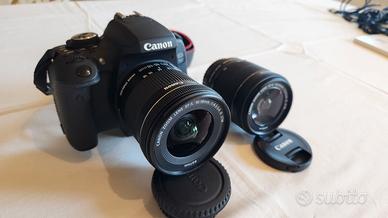 CANNON EOS 750d OB 18-55 + OB 10 - 18